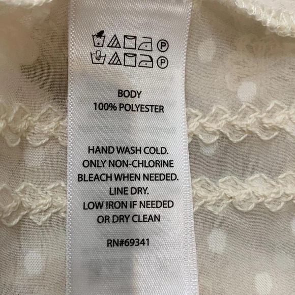 House Of Harlow 1960 Cream Sheer Lace Crochet Cardigan Duster Cover Up One Size - Picture 2 of 9